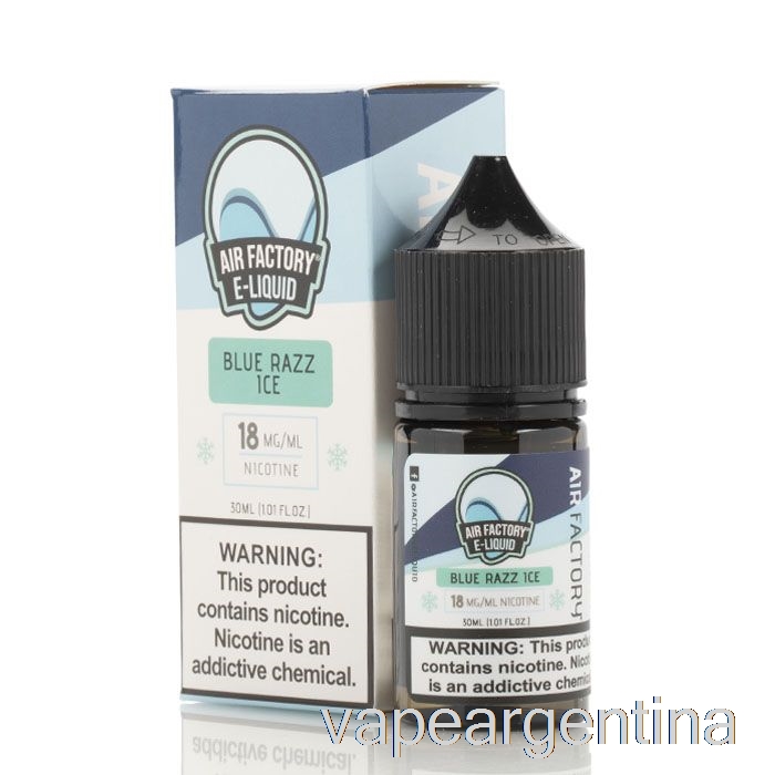 Blue Razz Ice - E-líquido Air Factory Sales - 30ml 36mg Vape Argentina